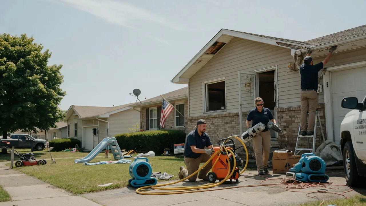 Water Damage Restoration in West Liberty, IL near me